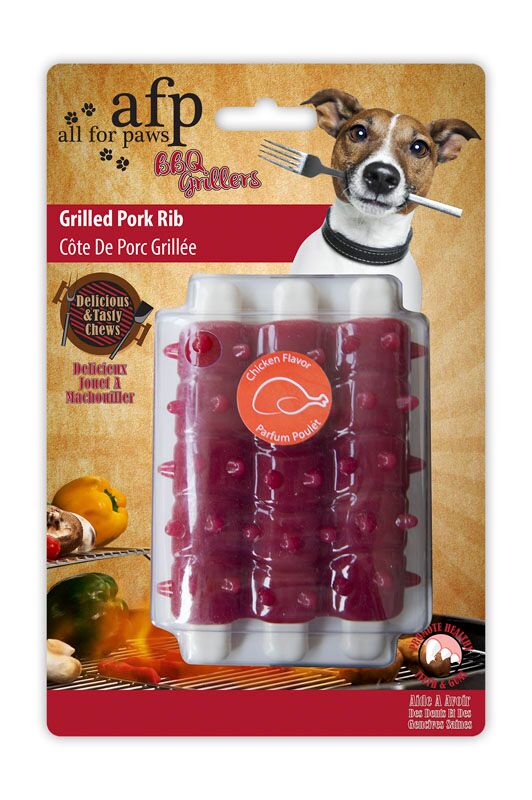 All For Paws Pork Ribs Chew Dog Toy