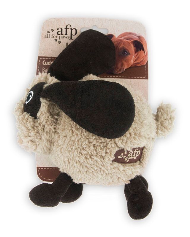 All For Paws Lambswool Cuddle Ball Dog Toy