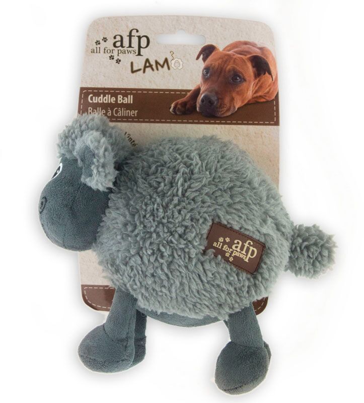 All For Paws Lambswool Cuddle Ball Dog Toy