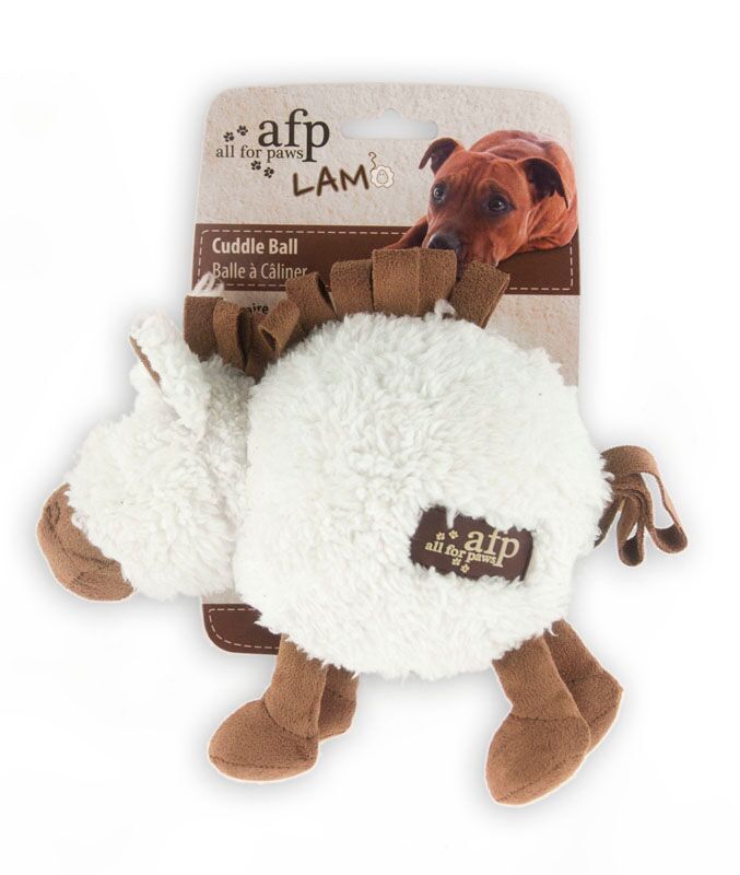 All For Paws Lambswool Cuddle Ball Dog Toy
