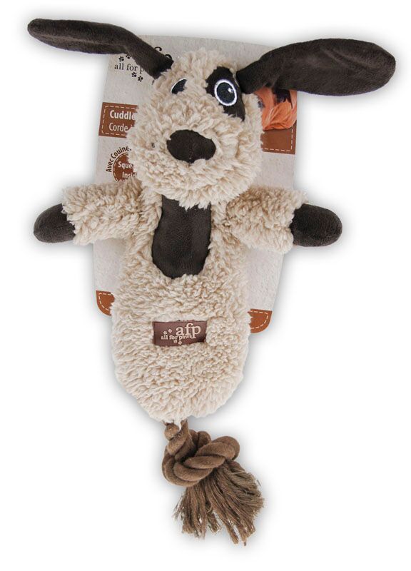 All For Paws Lambswool Cuddle Rope Dog Toy