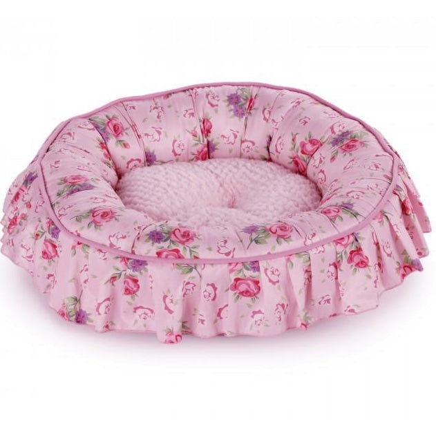 All For Paws Shabby Chic Medium Round Bed
