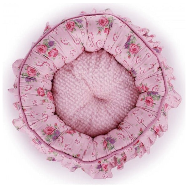 All For Paws Shabby Chic Medium Round Bed