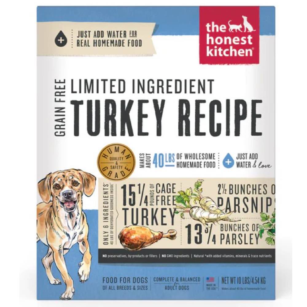 The Honest Kitchen Marvel Limited Ingredient Turkey Recipe Dehydrated Dog Food 10lb