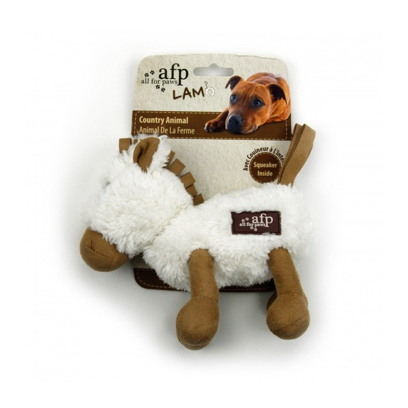 All For Paws Lamb Cuddle Animals Dog Toy
