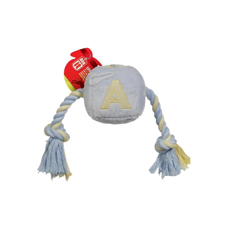 Dogit Luvz Alphabet Block Dog Toy