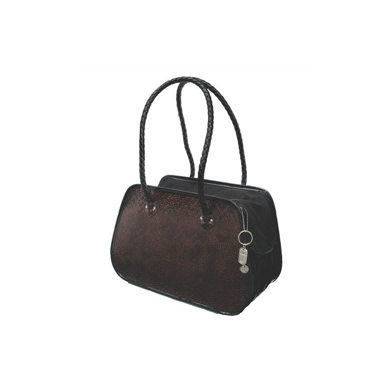 Dogit Style Faux Leather Rounded Milano Tote Carry Bag