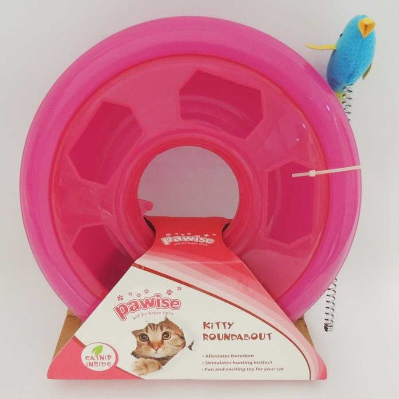 Pawise Kitty Roundabout Cat Toy