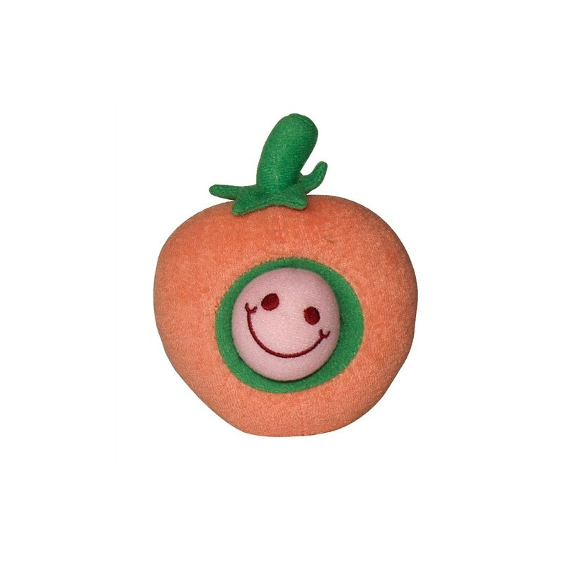 Dogit Plush Worm and Fruit Dog Toy