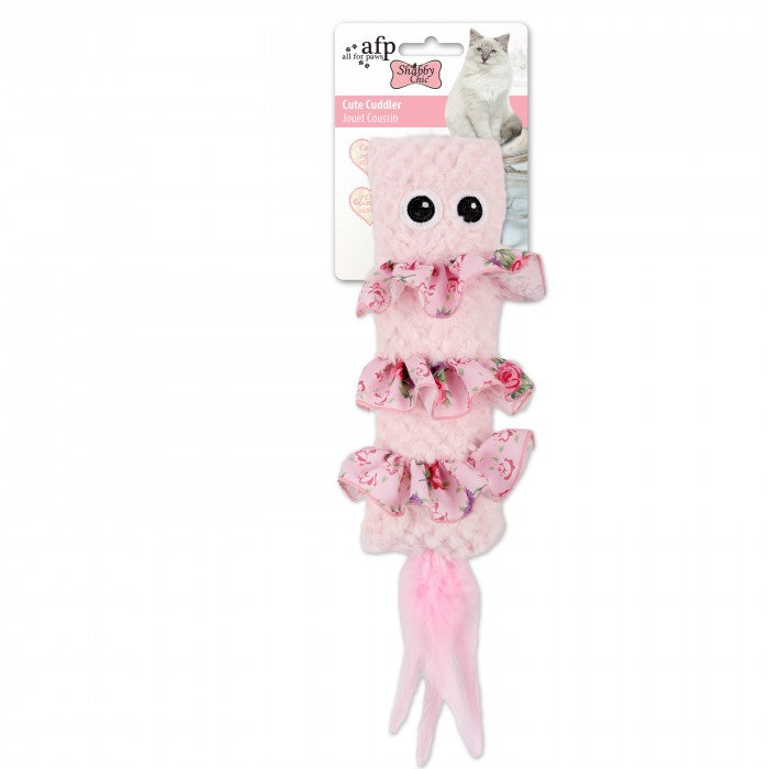All For Paws Shabby Chic Cute Cuddler Cat Toy