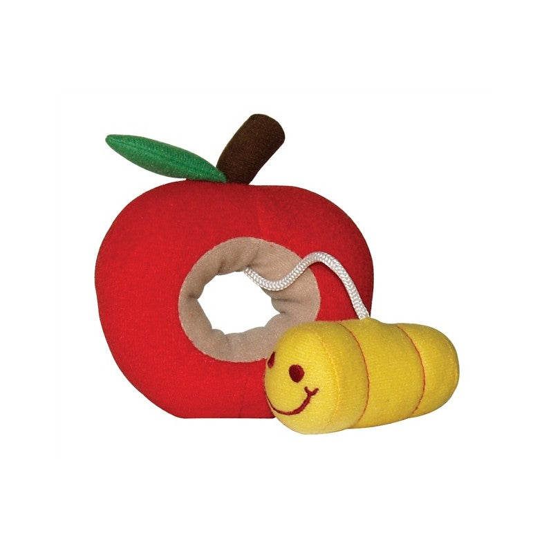 Dogit Plush Worm and Fruit Dog Toy