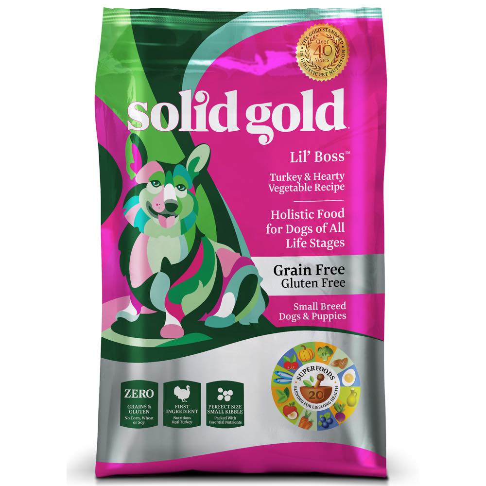 Solid Gold Lil' Boss Small Breed Formula Grain & Gluten Free Dry Dog Food