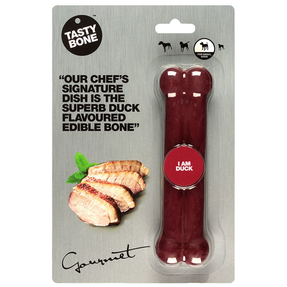 Tastybone Duck Flavoured Gourmet Edible Bone Dog Chew Treat
